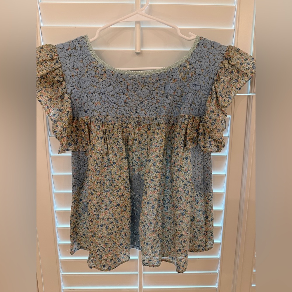 Mi Golondrina Blouse Size XS